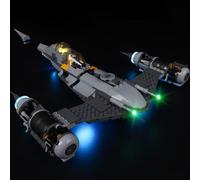 Kyglaring Kit di illuminazione a LED - Compatibile con il set di blocchi da costruzione Lego-75325 Star Wars The Mandalorian's N-1 Starfighter - Solo led senza set di mattoncini(Versione classica)
