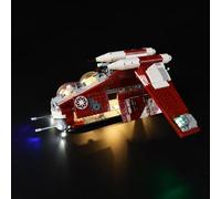 Kyglaring Kit di illuminazione a LED - Compatibile con il set di blocchi da costruzione Lego-75354 Star Wars The Clone Wars Coruscant Guard Gunship - Senza set di mattoncini(Versione classica)