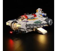 Kyglaring Kit di illuminazione a LED - Compatibile con il set di blocchi da costruzione Lego-75357 Star Wars Ghost & Phantom II - Solo led senza set di mattoncini(Versione classica)