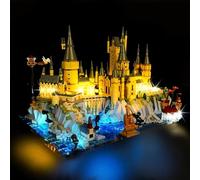 Kyglaring Kit di illuminazione a LED - Compatibile con il set di blocchi da costruzione Lego-76419 Hogwarts Castle and Grounds - Solo led senza set di mattoncini(Versione classica)