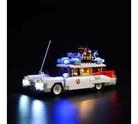 Kyglaring Kit di illuminazione a LED (senza modello) - Compatibile con il set di blocchi da costruzione Lego-21108 Ghostbusters Ecto-1 - Solo led senza set di mattoncini(Versione classica)