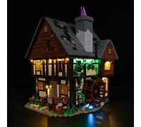 Kyglaring Kit di illuminazione LED per Lego-21341 Idee Disney Hocus Il cottage delle sorelle Sanderson - Non incluso il set di modelli (versione classica)