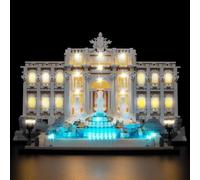 Kyglaring Luce a LED compatibile con la fontana Lego Architecture Trevi 21062, accessori di illuminazione a LED per il set di modelli Lego 21062 (non inclusi)