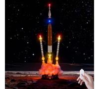 Kyglaring Luce compatibile con Lego NASA Artemis Space Launch System Rocket 42221, accessori di illuminazione per il set di modelli Lego 42221 (senza modello) (versione touch)