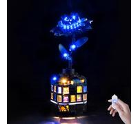 Kyglaring Luce compatibile con Lego Wednesday giocattolo dalia nera 76784, accessori di illuminazione per il set di modelli Lego 76784, versione Touch (non modello)