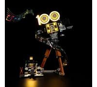 Kyglaring Set di luci a LED compatibile con Lego Cinepresa omaggio a Walt Disney 43230 Mattoncini, Kit di illuminazione a led decorativa per Lego 43230, Versione audio (Senza Modello)