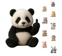 KYGVHOHI Animali Di Peluche, Giocattoli In Peluche Ribelli, Comfort Morbido, Alleviamento Dello Stress E Irritabilità, Abbracci Di Accompagnamento, Regali Divertenti