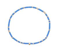 KYINYUECH 1pc Stile Boemia Rame Perline Arcobaleno Colorato Riso Perline Braccialetto Fatto A M, Pietra