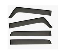 KYJHUIW Deflettore finestrino Laterale 4 Pezzi di Visiere per finestrini per Hummer H2 H3 2003-2010, Tende da Sole e Pioggia, Protezione dalle intemperie, deflettori del Vento (per H2 2003-2009)