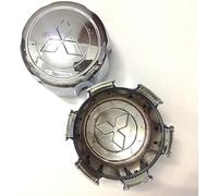 kykj 4 Pezzi 134mm Coprimozzi Auto per Mitsubishi Pajero MB816581, Tappi Coprimozzo Antipolvere Anti Ruggine Tappi Centrali Ruota Centrale Coprimozzo Copri