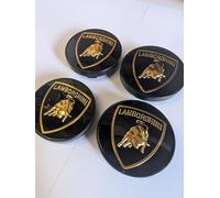 kykj 4 Pezzi 60mm Coprimozzi Auto per Lamborghini Urus Aventador Gallardo Huracan, Tappi Coprimozzo Antipolvere Anti Ruggine Tappi Centrali Ruota Centrale Coprimozzo Copri