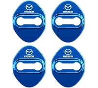 kykj 4 Pezzi Protezione Serratura Portiera Auto per Mazda 2 3 6 CX3 CX30 CX5 CX50 CX60 CX7 CX8 CX9 MX5 MX30, Auto Serratura Protezione della Copertura Auto Accessori,C