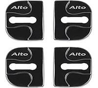 kykj 4 Pezzi Protezione Serratura Portiera Auto per Suzuki Celerio LF I 2014-2019, Auto Serratura Protezione della Copertura Auto Accessori