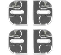 kykj 4 Pezzi Protezione Serratura Portiera Auto per Suzuki Ignis 2016, Auto Serratura Protezione della Copertura Auto Accessori,A