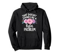 KYLA Personalized Cute Flower Girls KYLA Name Felpa con Cappuccio