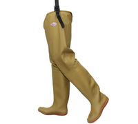 KYLAER Stivali A Coscia Trampoliere impermeabile, 80 Stivale alto e leggero per uomo e donna con suola Oxford con tacchetti(45 EU)