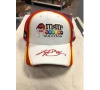 Kyle Busch 2021 #18 M & M da Corsa Bianco, Giallo & Rosso Tappo