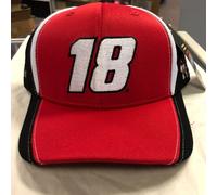 Kyle Busch 2021 #18 M &M da Corsa, Rosso , Bianco, Nero, Tappo