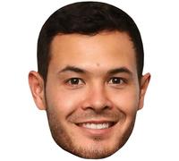 Kyle Larson (Smile) Maschere di persone famose, facce di cartone