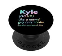 Kyle Like A Normal Guy Only Cooler Legend King Nome PopSockets PopGrip Adesivo