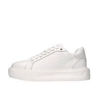 KYLIE 32 CALF LEATHER/LAMINATED Sneakers LIU JO Donna Bianco Amz024_liuj
