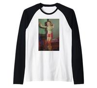 Kylie Minogue Live Disco In Dream Debutto Tour 1989 Maglia con Maniche Raglan