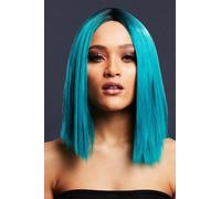 Kylie Parrucca Adulti Deluxe Professionale Fever Qualità Dritto Bicolore Long Bo