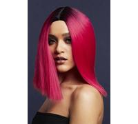 Kylie Parrucca Adulti Deluxe Professionale Fever Qualità Dritto Bicolore Long Bo