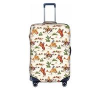 Kyliele Cowboy Cavallo Viaggio Antipolvere Valigia Copertura Bagagli Protezione Bagagli Bagagli Accessori Vacanza, bianco, S