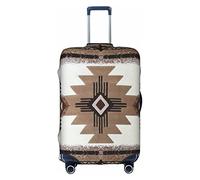 Kyliele Custodia protettiva per valigie da viaggio con motivo nativi americani antipolvere, bianco, M