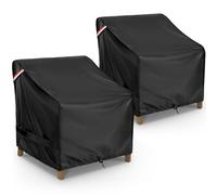 KylinLucky Coperture impermeabili per mobili da giardino, per sedie, sedie da giardino fino a 94 x 101 x 76 cm (larghezza x profondità x altezza)
