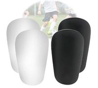 KYLOS 4Pcs Mini Football Shin Pads, 9.5 X 6 Cm Extra Mini Shin Guards Soccer Miniature Shin Pads Tiny Protective Shin Guards For Men Women Boys Girls Graffitiable Diy