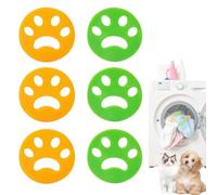 KYLOS 6 Cattura Peli per Lavatrice - Rimuove Peli di Animali Domestici da Vestiti e Tessuti - Riutilizzabile e Facile da Usare - Ideale per Casa con Cani e Gatti