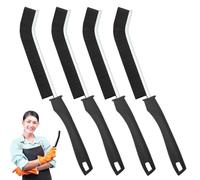 KYLOS Spazzola Per Pulire Doccia, Spazzola Pulizia Fessure A Setole Dure, Spazzola Pulisci Fughe, Per Piccole Crepe, Cucina, Bagno, Wc, Casa, Vasca Da Bagno, Lavandino, Finestre - Set Di 4