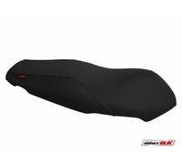 Kymco Agility MOTOK sella cover black ANTI SLIP B424 red stitching race motogp 1