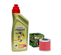 KYMCO GTi 125 KIT TAGLIANDO CASTROL POWER 1 15W50 FILTRO OLIO