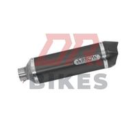 Kymco Xciting 400i S 2019-2020 Arrow Race-Tech Alu Dark Silenziatore Con Carb