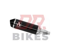 Kymco Xciting 400i S 2021-2023 Arrow Urban Alluminio Scuro Silenziatore con End