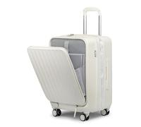 KYME Bagagli Hardside, bianco, Carry-On 20 Inch, Commerciale