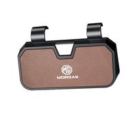 KYMEDQ Portaocchiali Auto Parasole Custodia Occhiali ABS Supporto per MG Navigators 2020-2025 2026, Scatola Portaoggetti con Doppia Clip, Chiusura Ammortizzata, Fessura per Carte,A-02