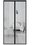 KYNHMG HOMELY Zanzariera magnetica per porta, autosigillante, resistente, adatta per porte 99 x 200 cm, colore nero