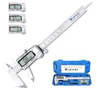 Kynup Calibro Digitale, Calibro da 150 mm / 6", Calibro Digitale Professionale Analogico con Conversione MM/Inch/frazione