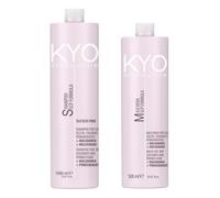 KYO Hydra System Shampoo 1000ml + Maschera 500ml per Capelli Secchi e Colorati