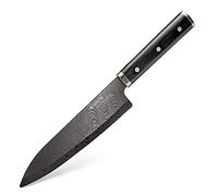 Kyocera Ceramica, Coltello da Chef, Kizuna Series, Legno Nero, Lama Hip 18 cm