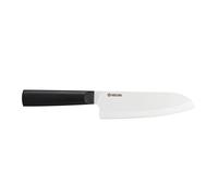 Kyocera - Coltello lama ceramica INNOVATIONWHITE - Santoku - 16 cm - TK-160 WH-B Multiuso Maniglia soft-touch inox lucido