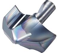 KYOCERA DA0818MGMPR1535 Inserto per trapano a punta sostituibile, DA, grado PR1535, carburo, Megacoat, 1 tagliente, diametro trapano 0,8 cm