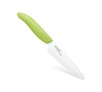 Kyocera Ceramica, Coltello Multiuso, Lama 11 cm, FK-110 WH-GR EU