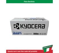 KYOCERA MITA TK-5160 TK-5160C CIANO TONER - 12000 PAGINE PER ECOSYS P7040CDN