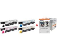 Kyocera + Prindo Universal Papier 2500 Blatt Value Pack nero / ciano / magenta / giallo / Bianco Originale TK-8525 MCVP 01