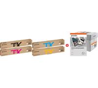 Kyocera + Prindo Universal Papier 2500 Blatt Value Pack nero / ciano / magenta / giallo / Bianco Originale TK-8115 MCVP 01